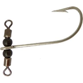 T-Drop in-Line Drop Shot Rig, Medium/5 x 6, Black Nickle