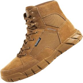 FREE SOLDIER Hiking Work Boots Men's Tactical Boots 6 Inches Waterproof Military Boots Outdoors Desert Boots