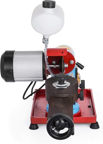 VEVOR Round Circular Saw Blade Grinder Machine 110V 370W Rotary Angle Mill Sharpener 125mm Electric Saw Blade Sharpener Machine for Sharpening Carbide Tipped Saw Blades (W/Water Tank) in Saudi Arabia