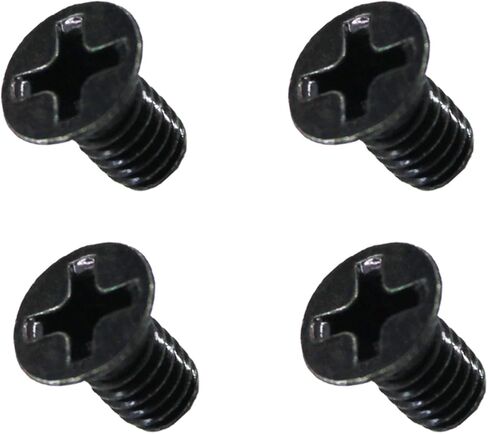05-81-0592 M4 x 6mm Flat Head Machine Screw for Milwaukee 2557-20 M12 Fuel 3/8" Ratchet,M4-0.70 x 6mm-10.9,T-10 Torx-4Pcs (4 Pcs Black) in Kuwait