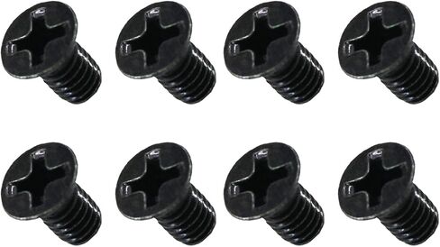 05-81-0592 M4 x 6mm Flat Head Machine Screw for Milwaukee 2557-20 M12 Fuel 3/8" Ratchet,M4-0.70 x 6mm-10.9,T-10 Torx-4Pcs (4 Pcs Black) in Kuwait