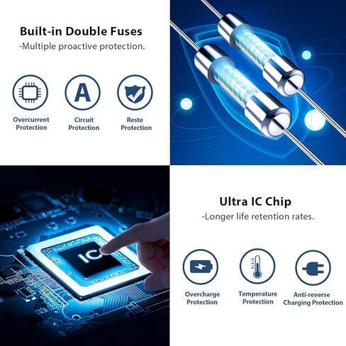 [680 مللي أمبير] بطارية لـ TL284443، 2024 بطارية بديلة جديدة مطورة عالية السعة من الليثيوم بوليمر لجهاز Nest Learning Thermostat الجيل الثاني والثالث، T3007ES، T3008US، T4000ES، A0013 مع أدوات إصلاح in Kuwait