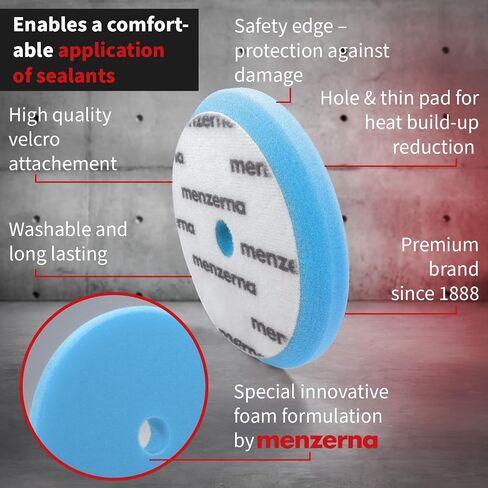menzerna Blue Wax Foam Pad 6" / 150 mm in Saudi Arabia