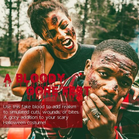 Trauma SFX Makeup Kit,Halloween Professional Special Effect Makeup Kit,All-In-One FX Prosthetics Makeup Effects,Scar Wax,Bruise Wheel,Fake Bloods Set For Halloween,Christmas Gifts,Cosplay in Kuwait