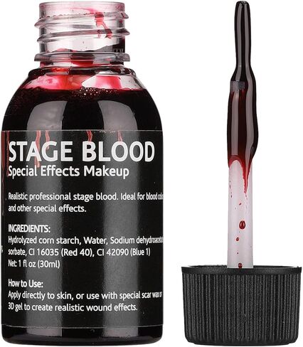 Trauma SFX Makeup Kit,Halloween Professional Special Effect Makeup Kit,All-In-One FX Prosthetics Makeup Effects,Scar Wax,Bruise Wheel,Fake Bloods Set For Halloween,Christmas Gifts,Cosplay in Kuwait