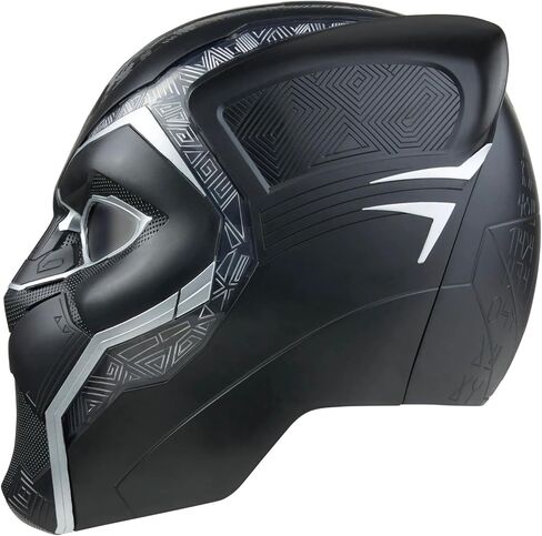 خوذة لعب الأدوار الإلكترونية المتميزة من Marvel Hasbro Hasbro Legends Black Panther مع Light FX وعدسات قابلة للطي لأعلى/للأسفل، عنصر لعب الأدوار Black Panther in Saudi Arabia