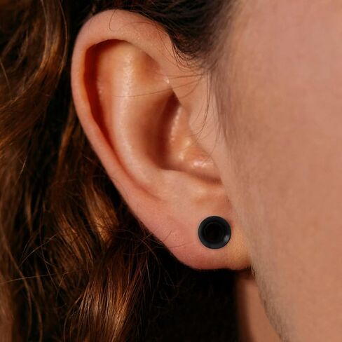Marsrut 48 PCS Acrylic Gauge Kit Tapers Heart Tunnels Plug 14G-0000G Ear Stretching Set in Saudi Arabia