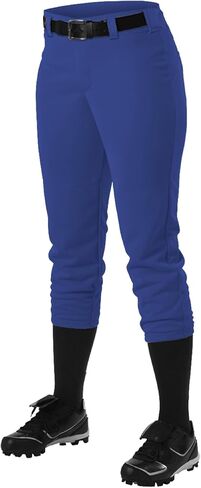 Alleson Athletic Girls' Athletic Fast Pitch Softball Belt Loop Pants in Saudi Arabia