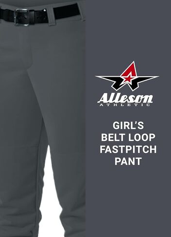 بنطال Alleson Athletic للفتيات ذو حلقة حزام كرة لينة سريع الملعب in Kuwait