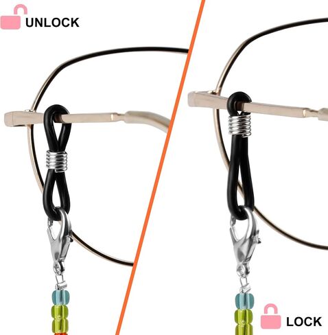 ONESING 4-10 Pcs Eyeglass Chains for Women Eyeglasses String Holder Glasses Strap Eyewear Chain Glasses Cord Lanyard Gift in Kuwait