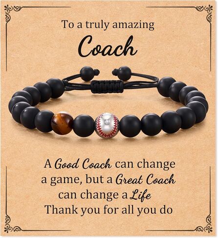 Baseball/Soccer/Basketball/Hockey/Golf/Football Bracelet Gifts for Boys Men in Kuwait