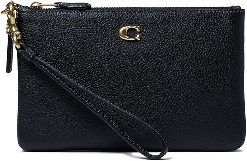 Coach Womens Polished Pebble Small Wristlet in Saudi Arabia