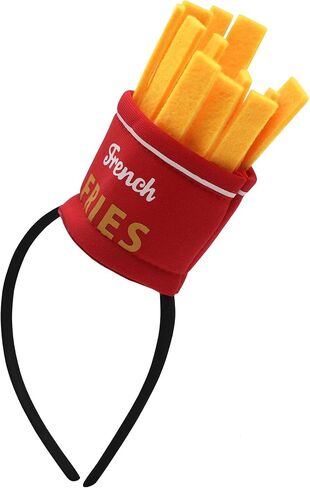 Nicky Bigs Novelties Mini Food Hat Headband Vendor Costume Accessory for Adults in Saudi Arabia