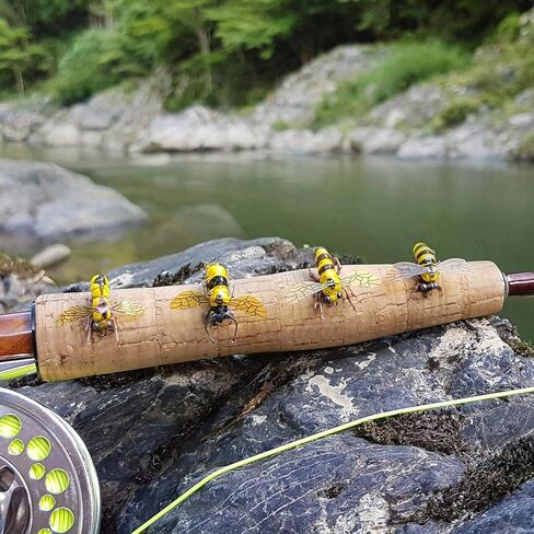 مجموعة YZD Fly Fishing Flies مجموعة ذباب سمك السلمون المرقط الواقعي الفاخر، تشكيلة الذباب الجاف، مجموعة طُعم صيد الأسماك... in Kuwait