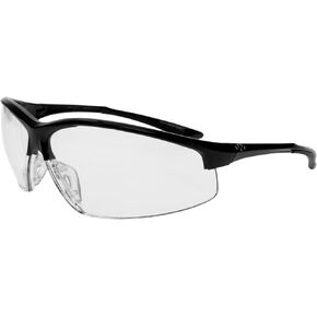 Walker's IKON Tanker Open Full Frame Shooting Glasses Durable Non-Slip Hunting Protective Glasses w/Lens Cloth & Carry Case