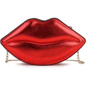 Fun Shape Purse for Women Novelty Handbags Unique Chain Crossbody Bag for Teens with Adjustable Shoulder Strap…