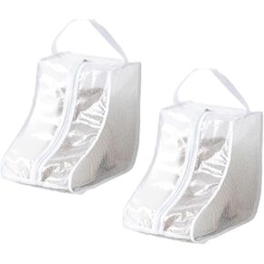 Portable Women Tall/Short Boots Storage Bags - 2 Packs Waterproof Tall/Short Boot Carry Bag for Travel and Daily Use