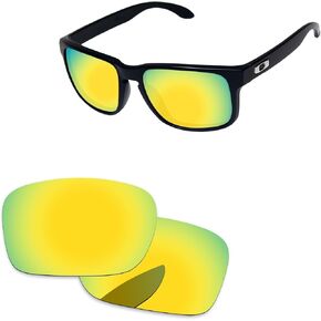 Replacement Lenses for Oakley Holbrook OO9102 Sunglass 24K Gold Polarized