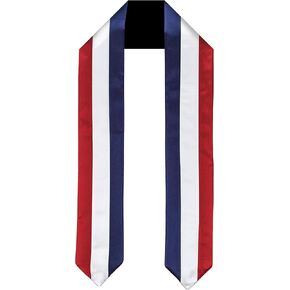 Vision Wear Flag Graduation Sash/Stole Western Europe International Study Abroad Adult Unisex