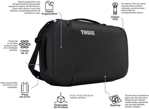 Thule Subterra Backpack 30L, Black in Saudi Arabia