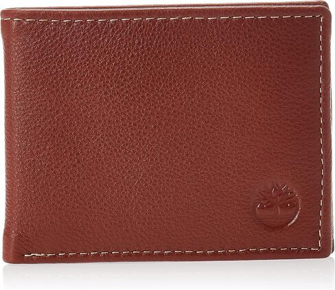 محفظة Timberland الرجالية من جلد Wellington RFID Bifold Commuter Security Wallet in Saudi Arabia