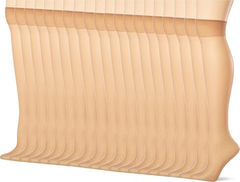 حذاء L'eggs نسائي للركبة من النايلون للاستخدام اليومي، متوفر في عبوات متعددة in Kuwait