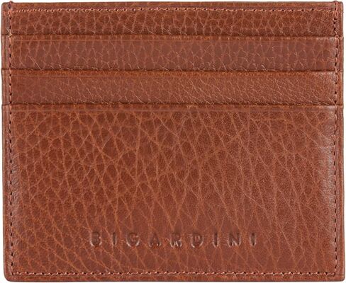 Slim Minimalist Leather Card Wallet For Men & Women - RFID Blocking Leather Card Holder Wallets (Black) in Kuwait