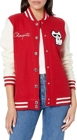KARL LAGERFELD Women's Knit Bomber Jacket in Saudi Arabia