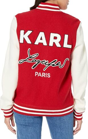 KARL LAGERFELD Women's Knit Bomber Jacket in Saudi Arabia