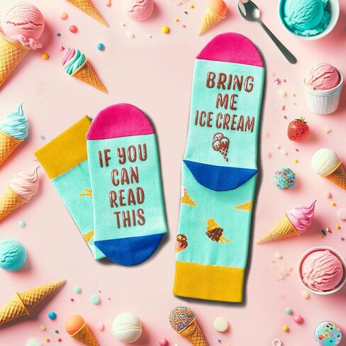 HAPPYPOP Funny Socks for Kids Food Socks - Fun Novelty Socks for Boys Girls 7-9 Years in Kuwait