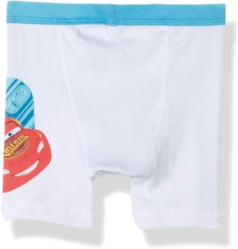 Disney Boys' Pixar Cars 100% Cotton Underwear with Lightning McQueen, Mater, Cruz & More Sizes 18m, 2/3t, 4t, 4, 6 and 8 in Saudi Arabia