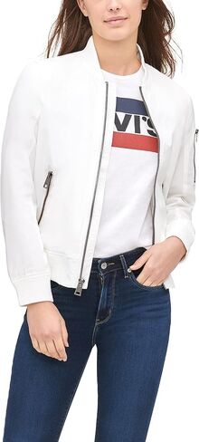 Levi's Women's Melanie Newport Bomber Jacket (Regular & Plus Size) in Kuwait
