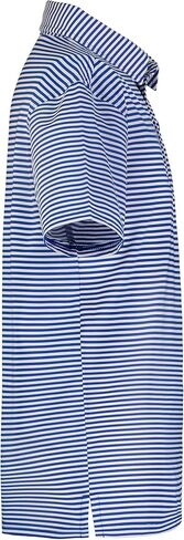 IZOD Boys' Performance Golf Grid Short Sleeve Stretch Collared Polo Shirt in Saudi Arabia