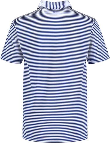 IZOD Boys' Performance Golf Grid Short Sleeve Stretch Collared Polo Shirt in Saudi Arabia