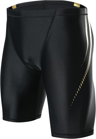 Mens-Swim-Jammers Athletic-Swimwear Quick-Dry-Shorts Durable-Team-Swimsuits - Drawstring Competition Swimming UPF50+ in Kuwait