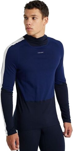 Icebreaker Men's 200 Sonebula Long Sleeve Base Layer High Neck Top in Saudi Arabia