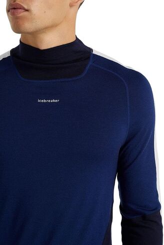 Icebreaker Men's 200 Sonebula Long Sleeve Base Layer High Neck Top in Saudi Arabia