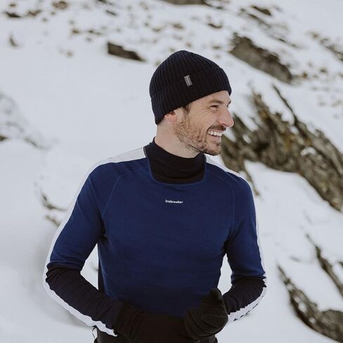 Icebreaker Men's 200 Sonebula Long Sleeve Base Layer High Neck Top in Saudi Arabia