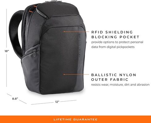 حقيبة بريجز آند رايلي ZDX، سوداء، متوسطة in Kuwait