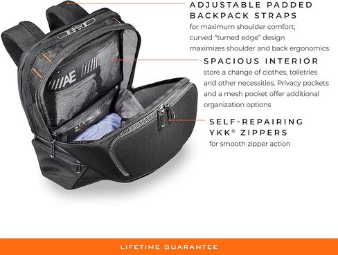 حقيبة بريجز آند رايلي ZDX، سوداء، متوسطة in Kuwait