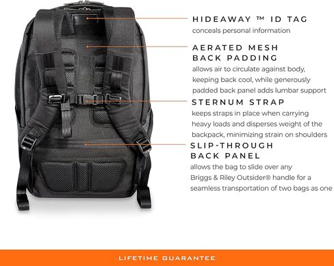 حقيبة بريجز آند رايلي ZDX، سوداء، متوسطة in Kuwait