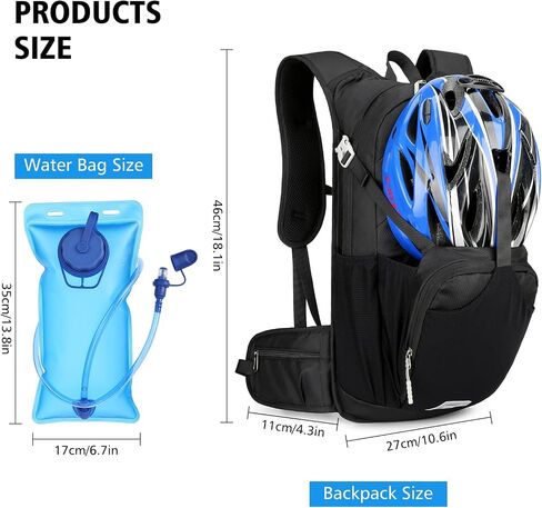 Hydration Backpack for Women Men,Water Pack with Insulation Moisture-Proof Hiking Rucksack Hydration Vest Bag Pack Riding Backpack Outdoor Cycling Marathon Running Skiing Camping Climbing in Saudi Arabia
