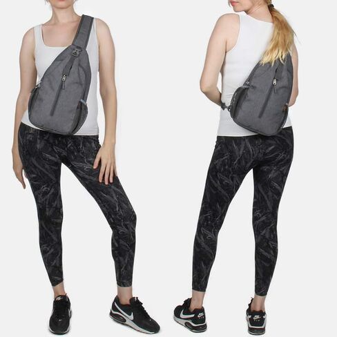 حقيبة ظهر كروس بودي سلينج حقيبة سفر وتنزه سيرًا على الأقدام وحقيبة صدر يومية in Kuwait