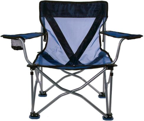 Travel Chair French Cut Portable Beach Chair for Outdoor Trips, Folding Camping Chair with Bag, Black in Saudi Arabia