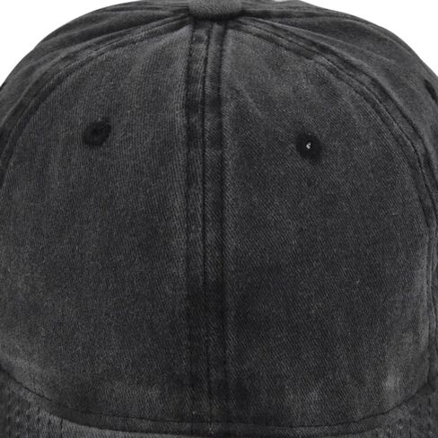 Vintage Baseball Cap 100% Cotton Sun Hat Basic Solid Color Washed Denim Trucker Cap for Men Women Adjustable in Saudi Arabia
