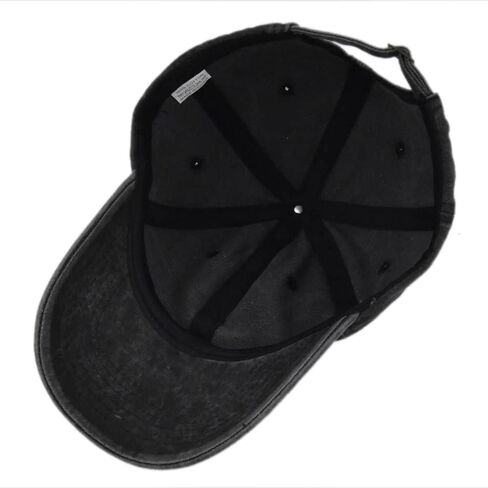 Vintage Baseball Cap 100% Cotton Sun Hat Basic Solid Color Washed Denim Trucker Cap for Men Women Adjustable in Saudi Arabia