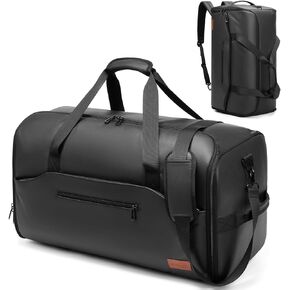 Garment Duffle Bags for Travel,Moulyan Convertible Carry on Garment Bag with Shoe Compartment,3 in 1 Waterproof Travel Suit Bag with Shoulder Strap for Men Women