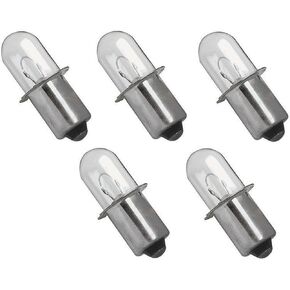 Replacement Flashlight Bulbs for Black & Decker Replaces for 498797-06 90534275 49879706 Fits for BDL18 FSL18 FS18FL FSL72 FSL-72 18V for Porter Cable (5-Pack)