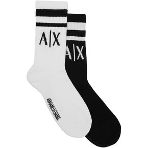 Armani Exchange Men's Logo Crew Socks