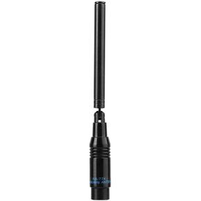 SMA Male Radio Antenna VHF UHF SMA Male Telescopic Dual Band Antenna for Kenwood UV-5X UV-6R Radios